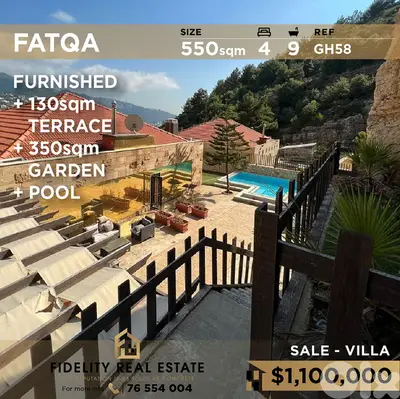 Villa for sale in Fatqa GH58 فيلا للبيع في فتقا