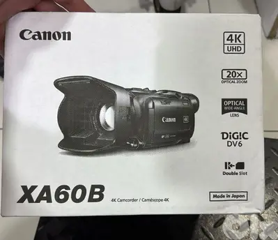 Canon 4k Camcorder XA60B