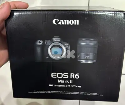 Canon Camera EOS R6 Mark II RF 24-105mm F4-7.1 IS STM Kit