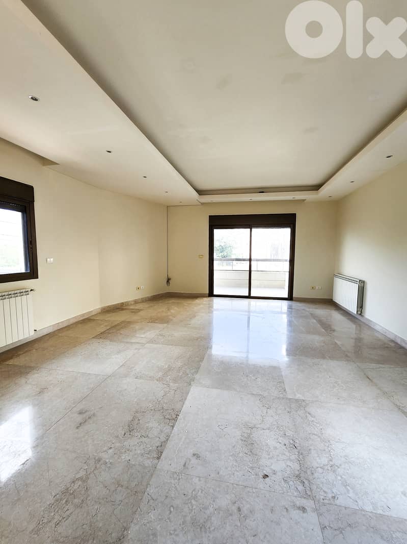 170 SQM Apartment in Daher El Souwan, Metn with Partial View + TERRACE 0