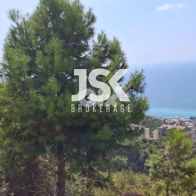 L19088 - 865 SQM Land with Sea View For Sale in Halat 0