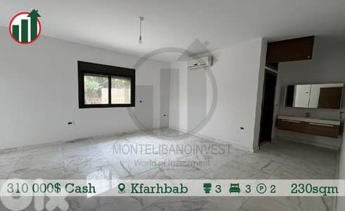Brand-New Apartment with a Private Terrace for Sale in Kfarhbab