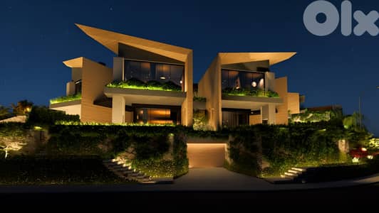 Villa for sale in Faqra/ Garden/ pool/ under construction