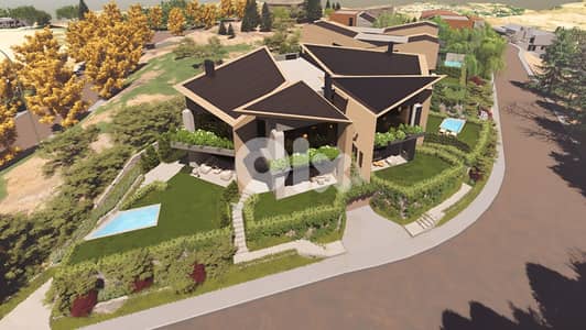 Villa for sale in Faqra/ Garden/ pool/ under construction