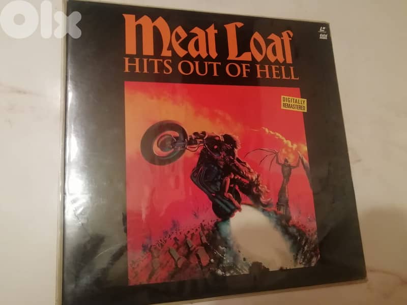 Meat Loaf - hits out of hell laserdisc 0