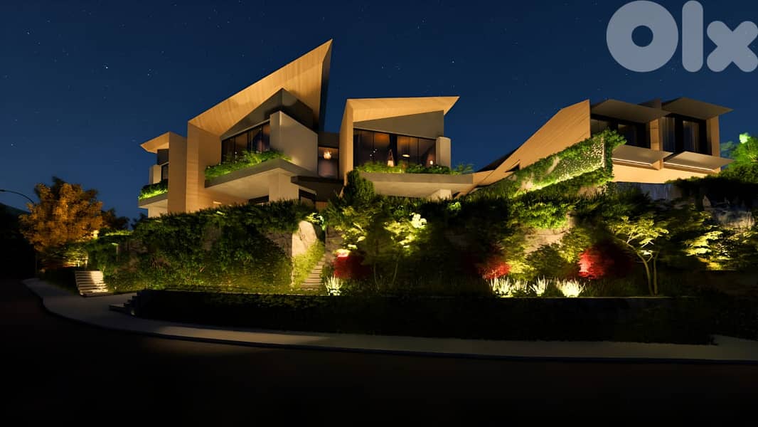 Villa for sale in Faqra/ Garden/ under construction 0