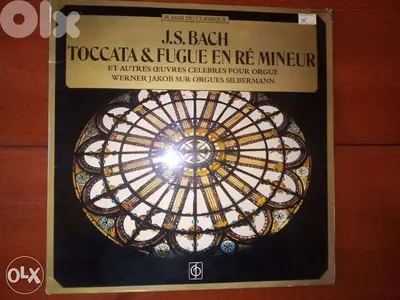 J. S. bach oeuvres celebres 1685 to 1750 gatefold france