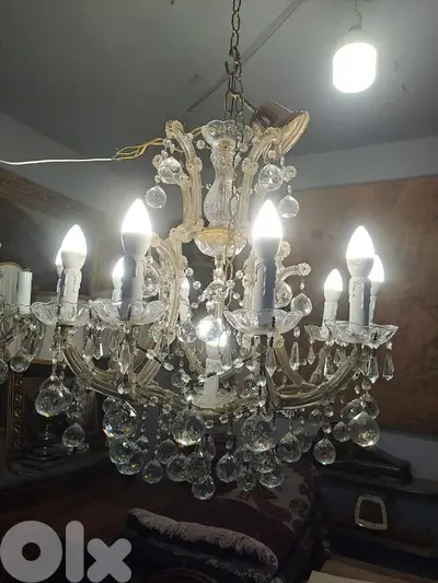 marie theresa crystal chandelier