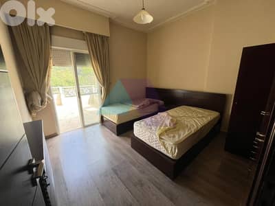 Furnished 200m2 apartment -Prime Location- for rent in Admaشقة في أدما