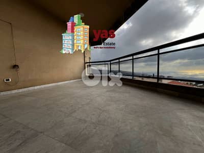 Ballouneh 185m2 | 80m2 Terrace | Partly Furnished | View | KG/TYT