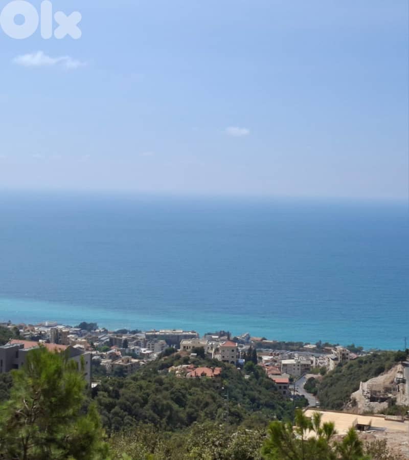 L19100 - 3,780 SQM Land With Sea View For Sale in Halat 1