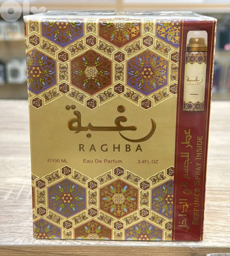 Lattafa Raghba 100ml with deodorant 0
