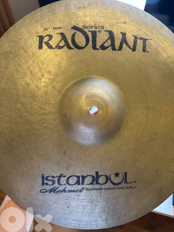handmade Istanbul Crash Cymbal 16”/ 40cm 1