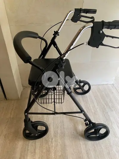 Rollator Walker with Seat روليتر والكر مع مقعد