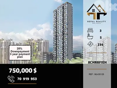 apartments for sale in Achrafieh beirut شقق للبيع في الاشرفية بيروت