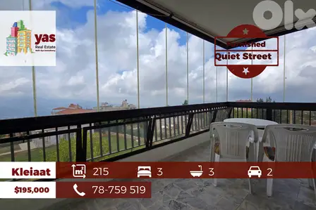 Kleiaat 215m2 | Open Mountain View | Well Maintained | Furnished | DA