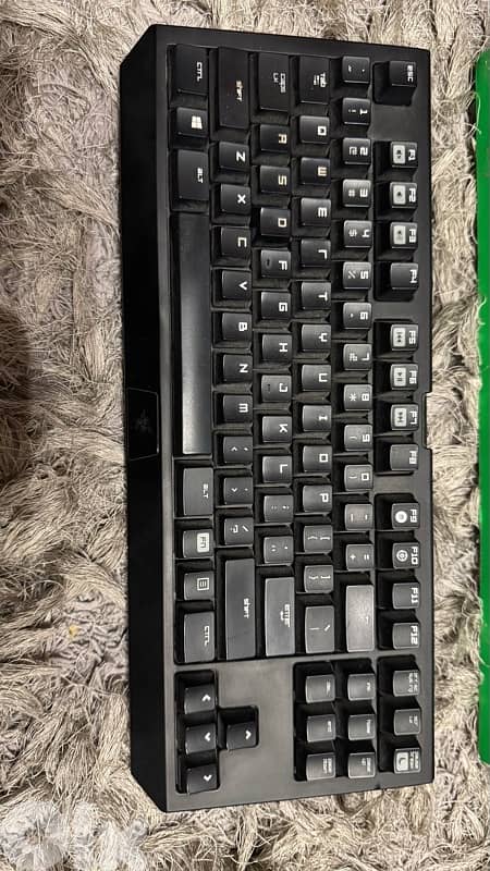 Razer Blackwidow tournament edition stealth edition 1