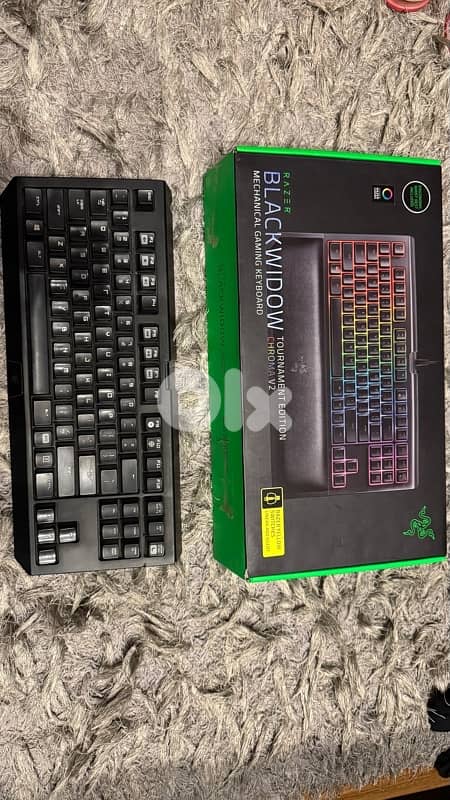 Razer Blackwidow tournament edition stealth edition 4