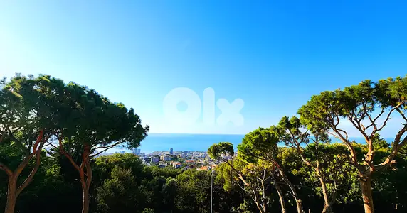 Land for sale in Rabieh/ Seaview