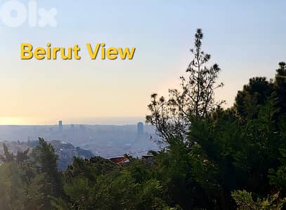Land for sale in Rabieh/ Seaview
