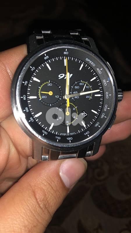 PORSCHE DESIGN 911 CLASSIC WATCH CHRONO SWITZRLAND SWISS MADE ORGINAL 6