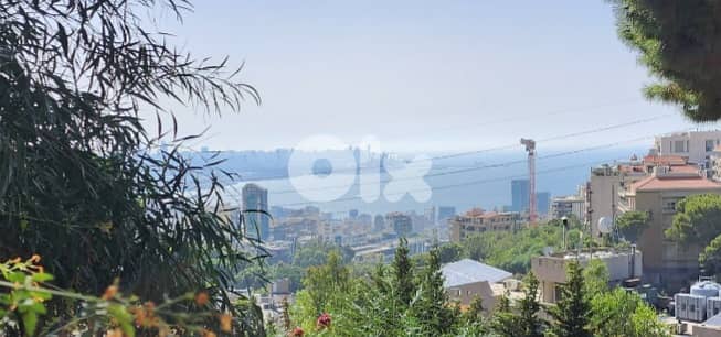 Land for sale in Rabieh/ Panoramic view 1