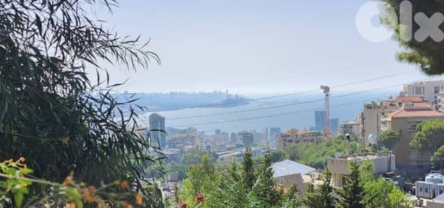 Land for sale in Rabieh/ Panoramic view