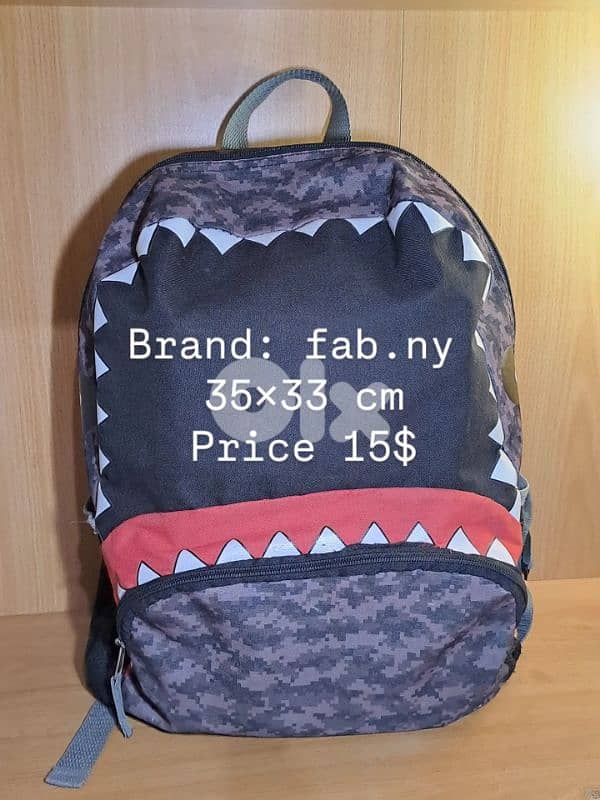2 backpacks original, 2 bags multi-use 0