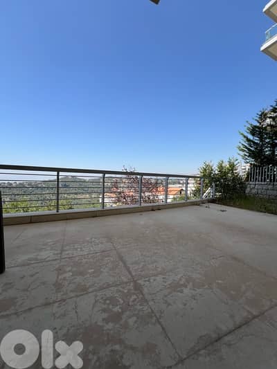 Apartment with terrace for Rent in Beit Misk شقة للإيجار في بيت مسك