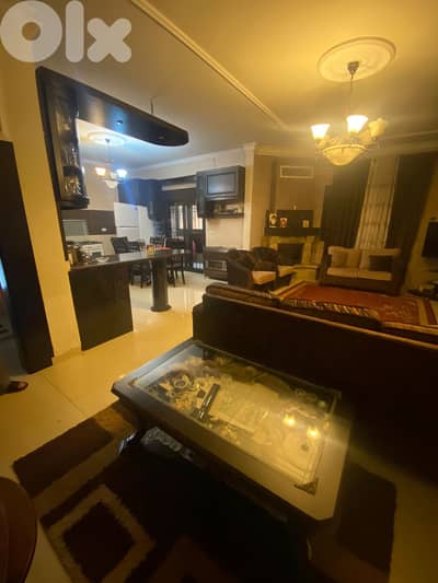 zahle dhour fully furnished apartment 170m for sale + 30m garden #4555