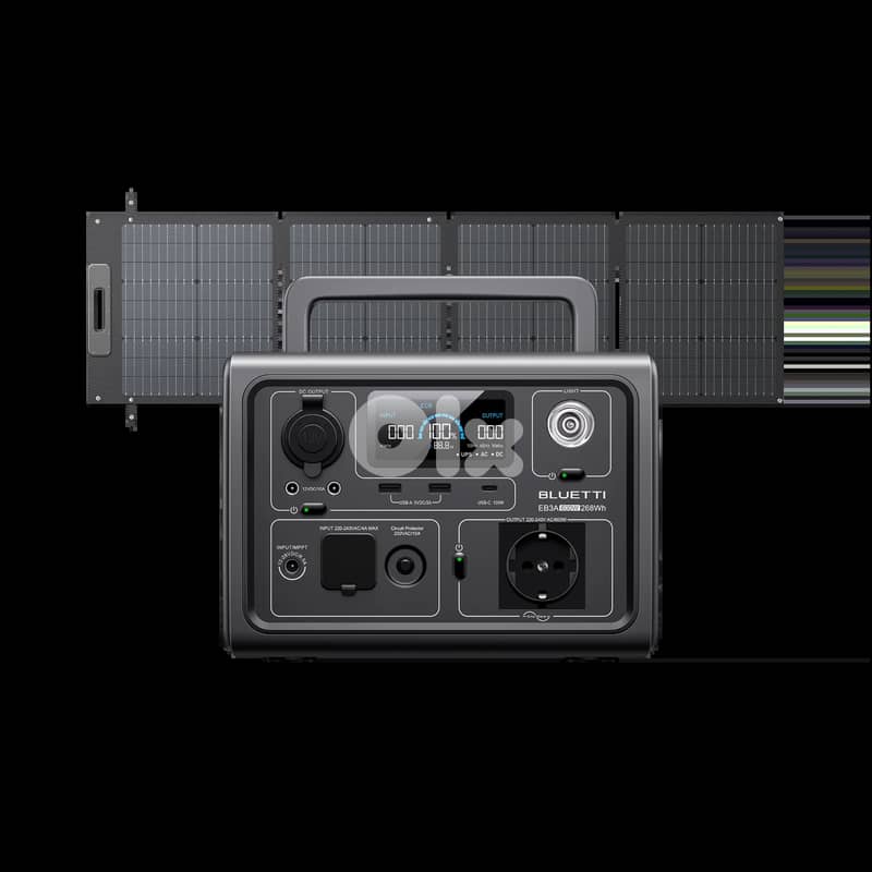 BLUETTI EB3A Portable Power Station | 600W 268Wh 5