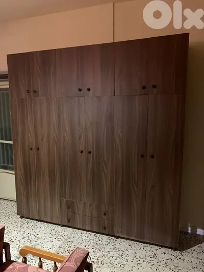 خزانة ست درف طابقين 240 سم