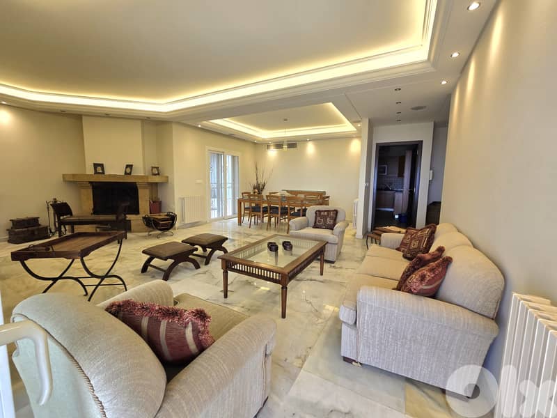 Furnished Apartment with Private Garden & View for rent in Kornet Cheh 0