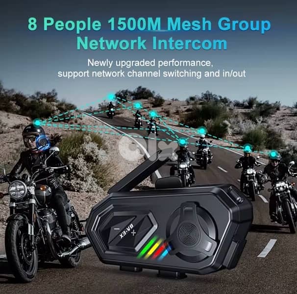 intercom motorcycle helmet 0