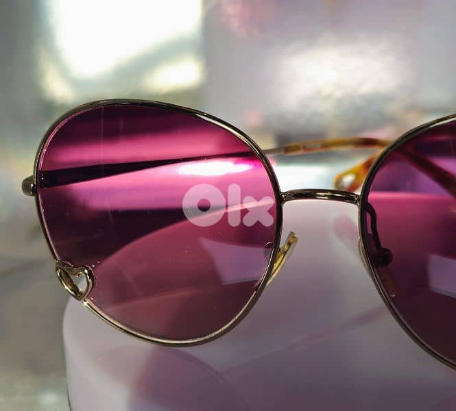ORIGINAL Chloe Sunglasses CH0027S 001 Gold Brown Gradient 4
