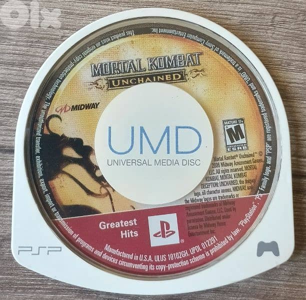 UMD PSP games new not touched 0