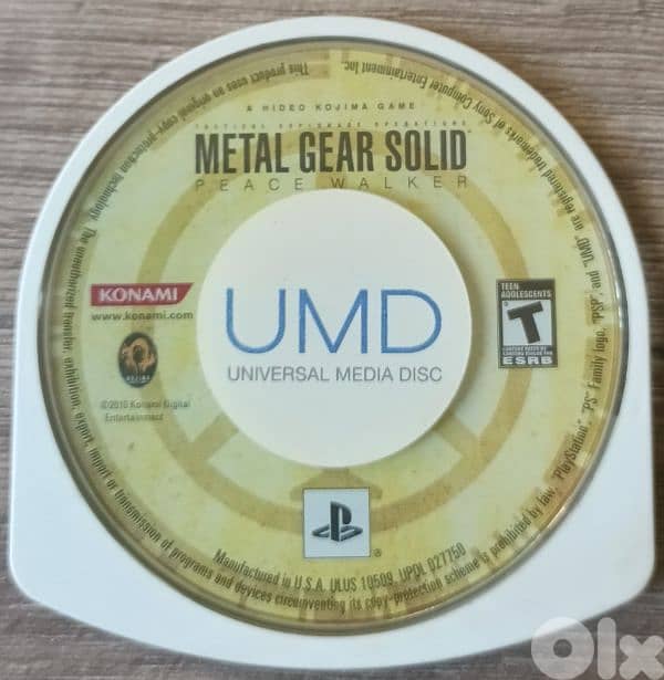 UMD PSP games new not touched 1