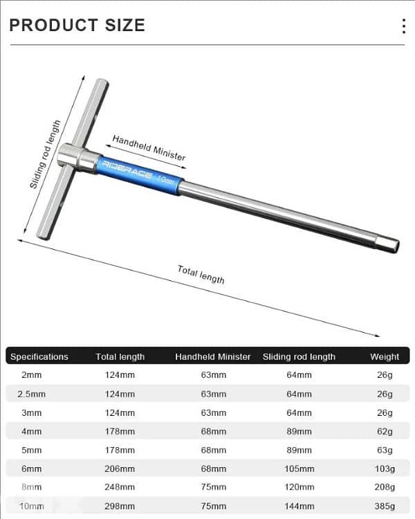 T-handle Hex 1