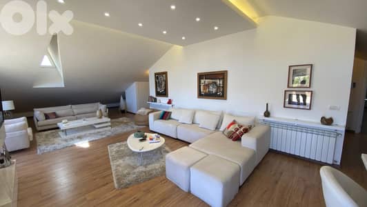 Chalet for sale in Faraya/ Decorated/ Furnished/ View/ Terrace