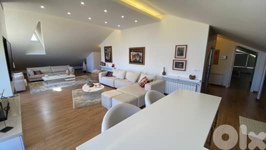 Chalet for sale in Faraya/ Decorated/ Furnished/ View/ Terrace