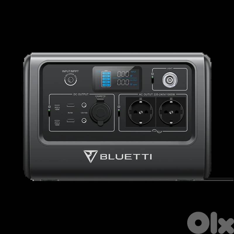 BLUETTI PowerOak EB70 Portable Power Station | 1000W 716Wh 2