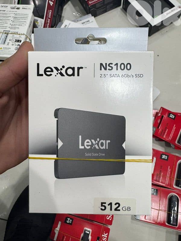 Lexar 512gb ssd NS100 0