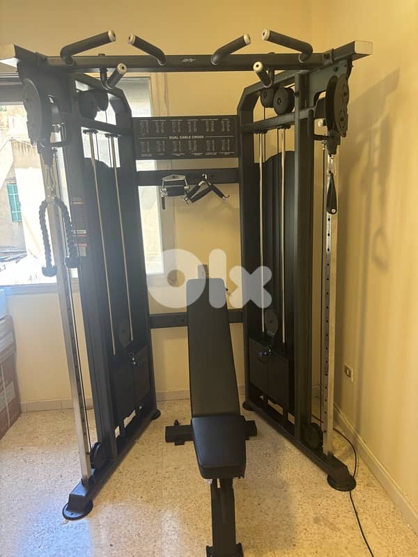 V cross cable machine cross over 3