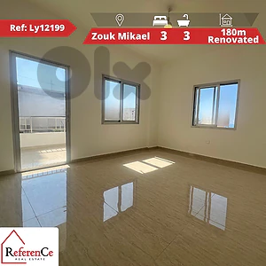 catchy price in Zouk Mikael شقة في زوق مكايل للبيع