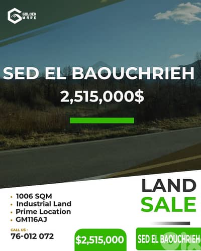 GMC116AJ - Land for sale in Sed El Baouchrieh - أرض للبيع في سد البوشرية