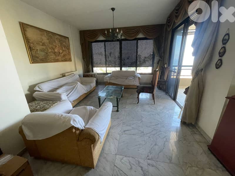 Semi-Furnished Apartment for Rent in Biakout | Sea View 0
