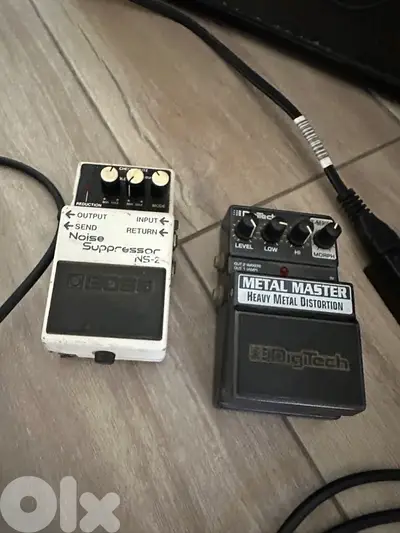 digitech metal master + boss noise suppressor