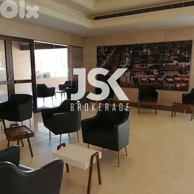 L19140 -An Executive Office With Sea and City View For Rent in Dbayeh L19140 -An Executive Office With Sea and City View For Rent in Dbayeh