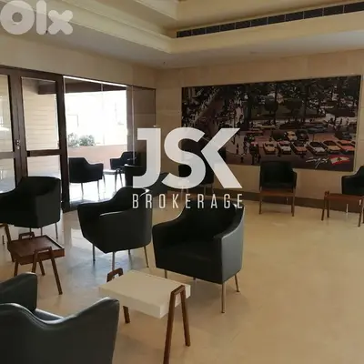 L19140 -An Executive Office With Sea and City View For Rent in Dbayeh