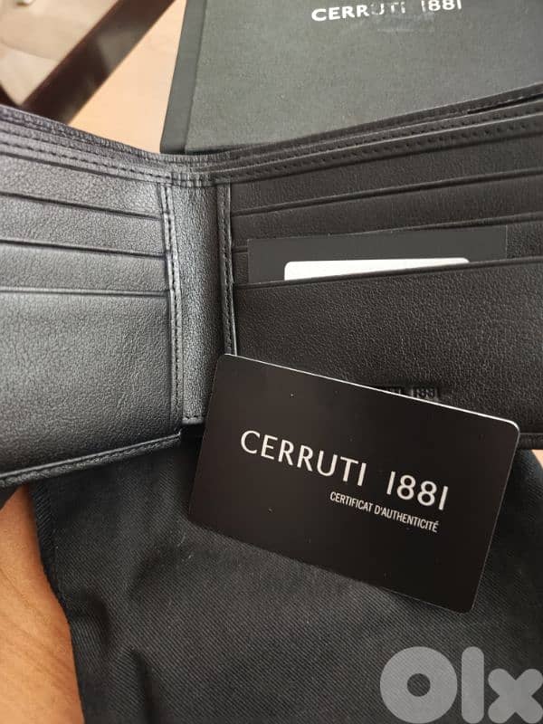 Cerruti 1881 Calf Leather wallet. New with box. 0